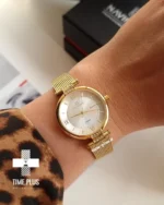 ساعت مچی زنانه نیوی فورس مدل NF5019G طلایی