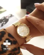 ساعت مچی زنانه نیوی فورس مدل NF5019G طلایی