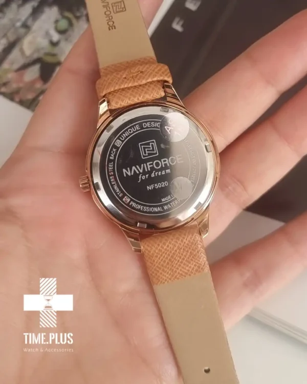 ساعت مچی زنانه نیوی فورس مدل NF5020 رزگلد