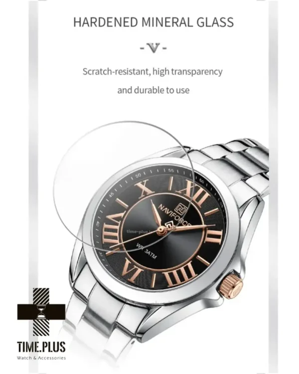 ساعت مچی زنانه نیوی فورس مدل NF5037 نقره ای