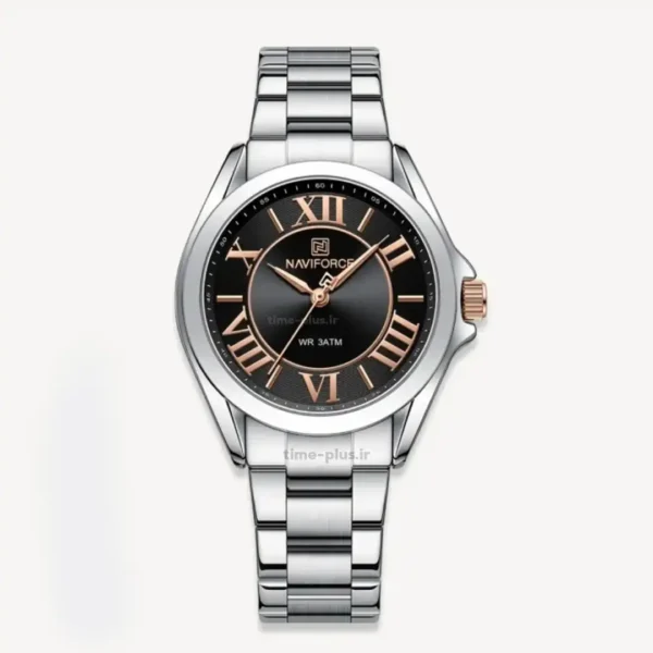 ساعت مچی زنانه نیوی فورس مدل NF5037 نقره ای