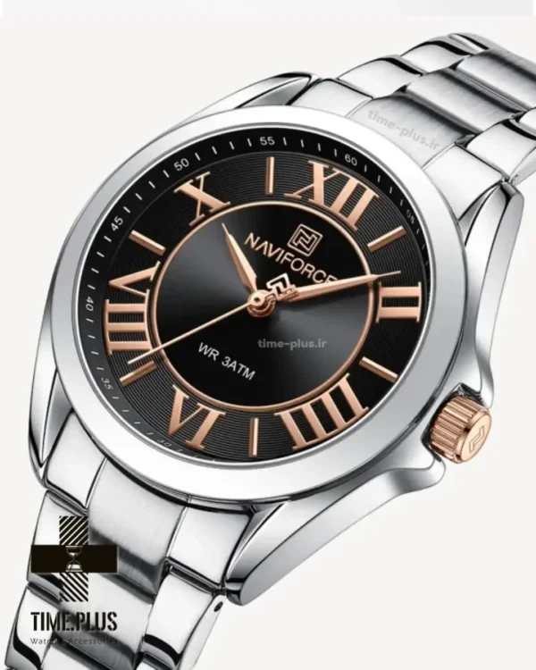 ساعت مچی زنانه نیوی فورس مدل NF5037 نقره ای