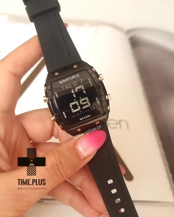 ساعت مچی زنانه نیوی فورس مدل NF7102 مشکی