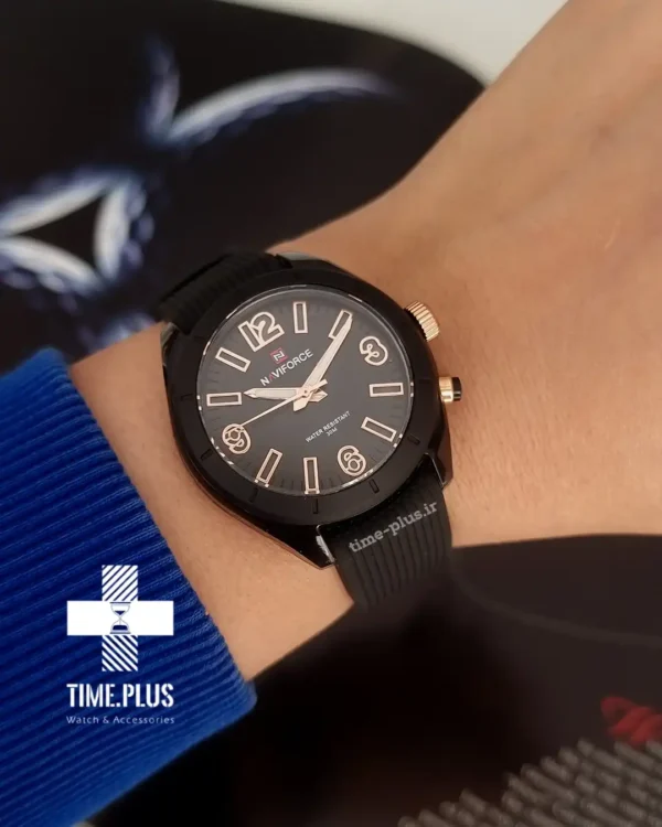 ساعت مچی زنانه نیوی فورس مدل NF7103 مشکی