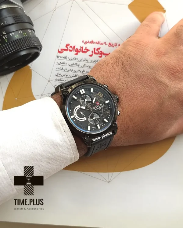 ساعت مچی مردانه نیوی فورس مدل NF9068 مشکی