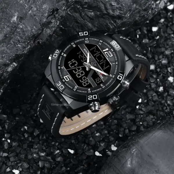 ساعت مچی مردانه نیوی فورس مدل NF9128 مشکی