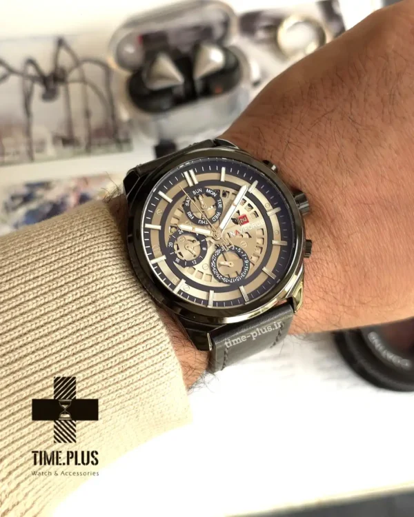 ساعت مچی مردانه نیوی فورس مدل NF9129 طوسی