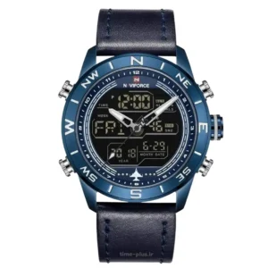 ساعت مچی مردانه نیوی فورس مدل NF9144 سرمه ای و مشکی