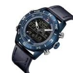 ساعت مچی مردانه نیوی فورس مدل NF9144 سرمه ای و مشکی