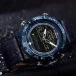 ساعت مچی مردانه نیوی فورس مدل NF9144 سرمه ای و مشکی