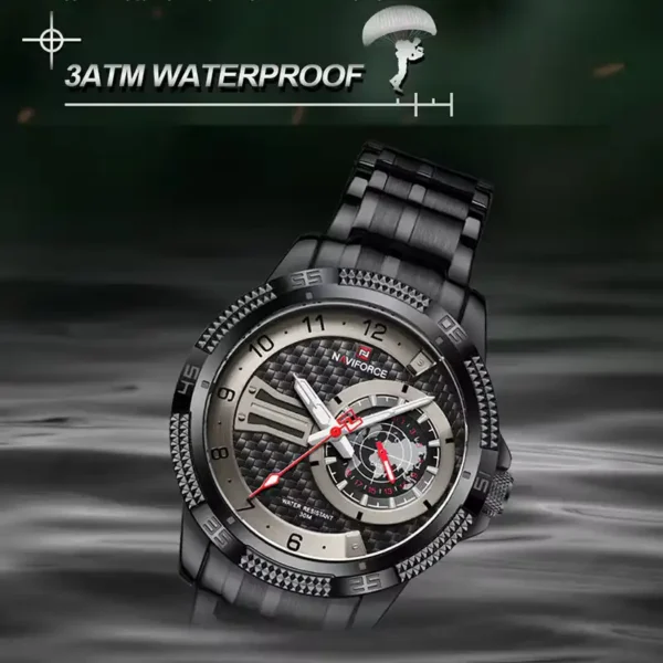 ساعت مچی مردانه نیوی فورس مدل NF9206 مشکی