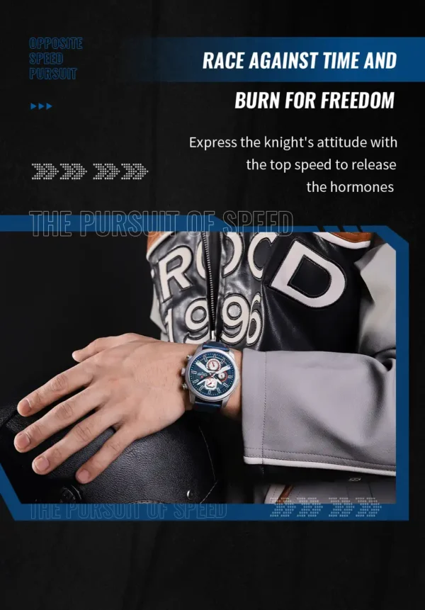 ساعت مچی مردانه نیوی فورس مدل NF9211 سرمه ای