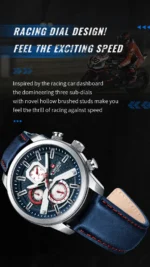 ساعت مچی مردانه نیوی فورس مدل NF9211 سرمه ای