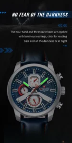 ساعت مچی مردانه نیوی فورس مدل NF9211 سرمه ای