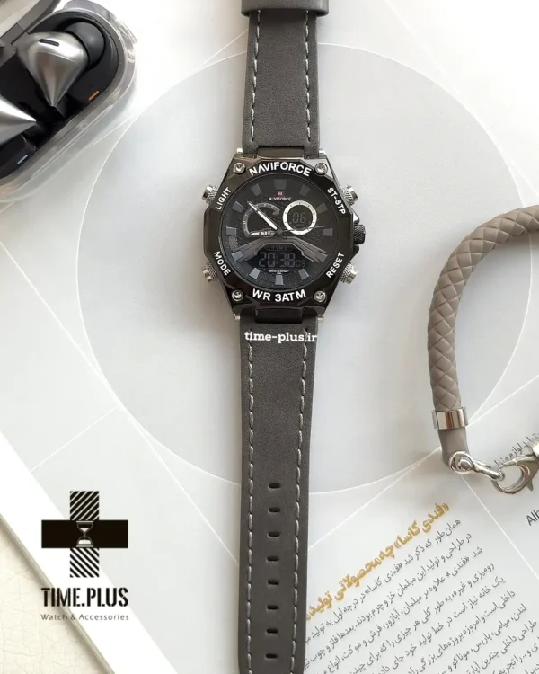 ساعت مچی مردانه نیوی فورس مدل NF9220 مشکی