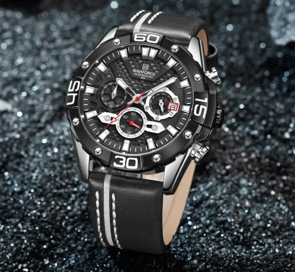 ساعت مچی مردانه نیوی فورس مشکی