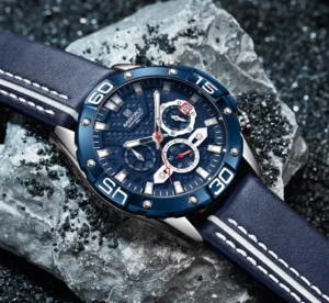 ساعت مچی مردانه نیوی فورس سرمه‌ای