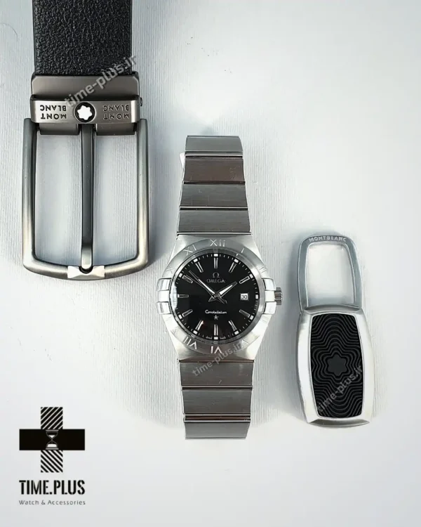 ساعت مچی مردانه امگا مشکی
