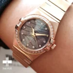 ساعت مچی زنانه امگا رزگلد