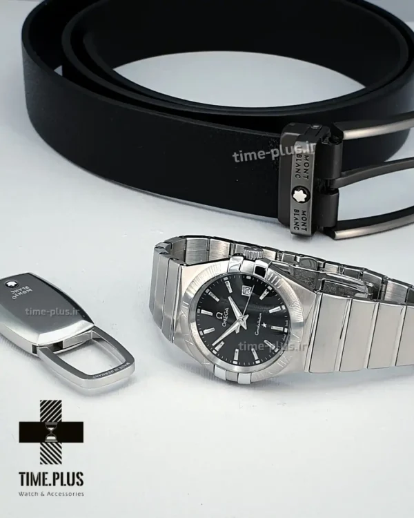 ساعت مچی مردانه امگا مشکی