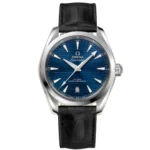 ساعت مچی مردانه امگا مدل سی مستر آکوا ترا سرمه‌ای