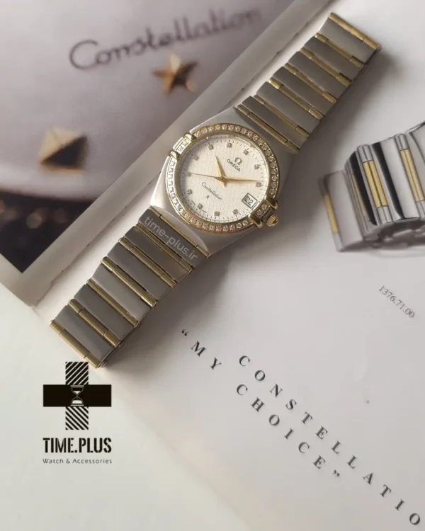 ساعت مچی مردانه امگا مدل کانسلیشن سفید