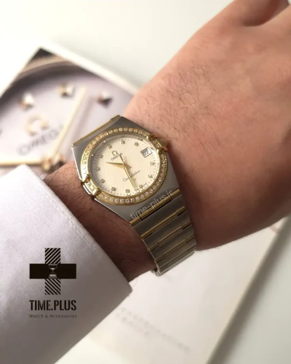ساعت مچی مردانه امگا مدل کانسلیشن سفید
