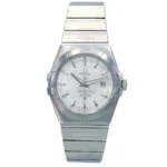 ساعت مچی مردانه امگا نقره ای