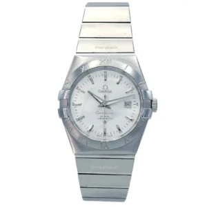 ساعت مچی مردانه امگا نقره ای