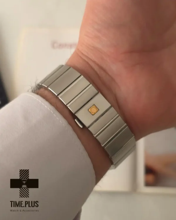 ساعت مچی مردانه امگا نقره ای