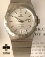 ساعت مچی مردانه امگا نقره ای