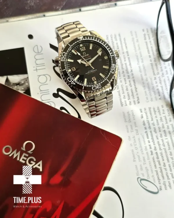 ساعت مچی مردانه امگا مدل Seamaster Planet Ocean مشکی