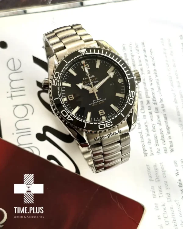 ساعت مچی مردانه امگا مدل Seamaster Planet Ocean مشکی