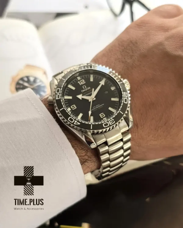 ساعت مچی مردانه امگا مدل Seamaster Planet Ocean مشکی
