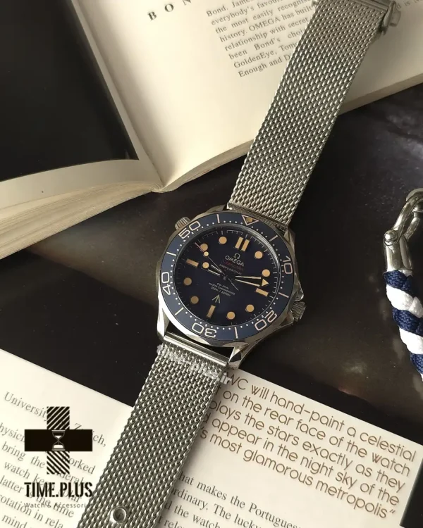 ساعت مچی مردانه امگا مدل سیمستر سرمه ای