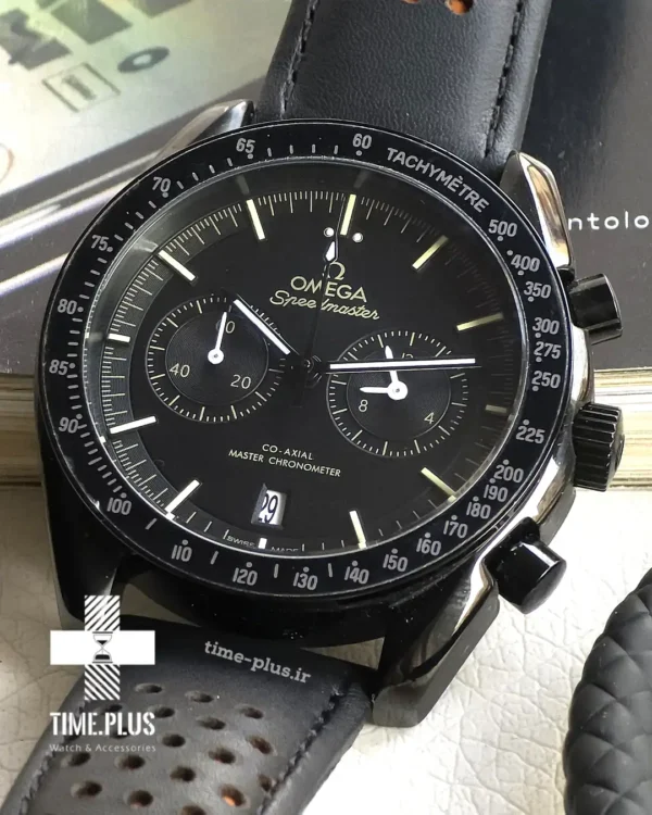 ساعت مچی مردانه امگا مدل اسپید مستر مشکی