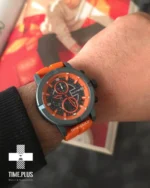 ساعت مچی مردانه امگاسواچ مدل Lava قرمز و مشکی