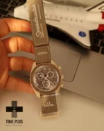 ساعت مچی مردانه امگاسواچ مدل Earth Desert قهوه ای