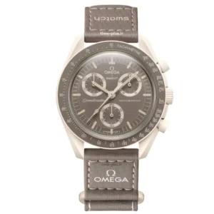 ساعت مچی زنانه امگاسواچ مدل Earth Desert قهوه ای