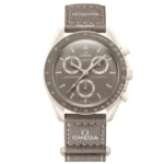 ساعت مچی مردانه امگاسواچ مدل Earth Desert قهوه ای