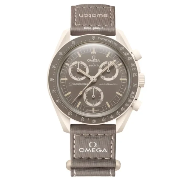 ساعت مچی مردانه امگاسواچ مدل Earth Desert قهوه ای