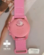 ساعت مچی مردانه امگاسواچ مدل Pink Moon صورتی