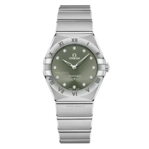 ساعت مچی زنانه امگا نقره ای