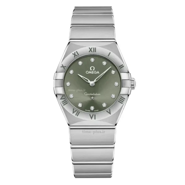 ساعت مچی زنانه امگا نقره ای