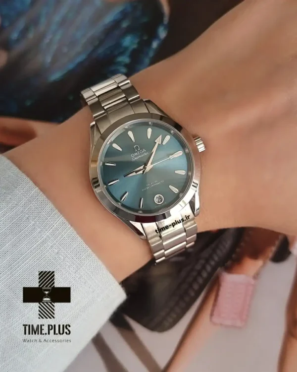 ساعت مچی زنانه امگا مدل سی مستر آکوا ترا نقره ای