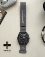 ساعت مچی زنانه امگاسواچ مدل Mission to Mercury طوسی پر رنگ