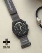 ساعت مچی زنانه امگاسواچ مدل Mission to Mercury طوسی پر رنگ