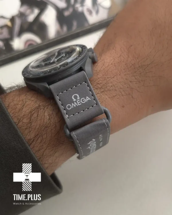 ساعت مچی مردانه امگاسواچ مدل Mission to Mercury طوسی پر رنگ