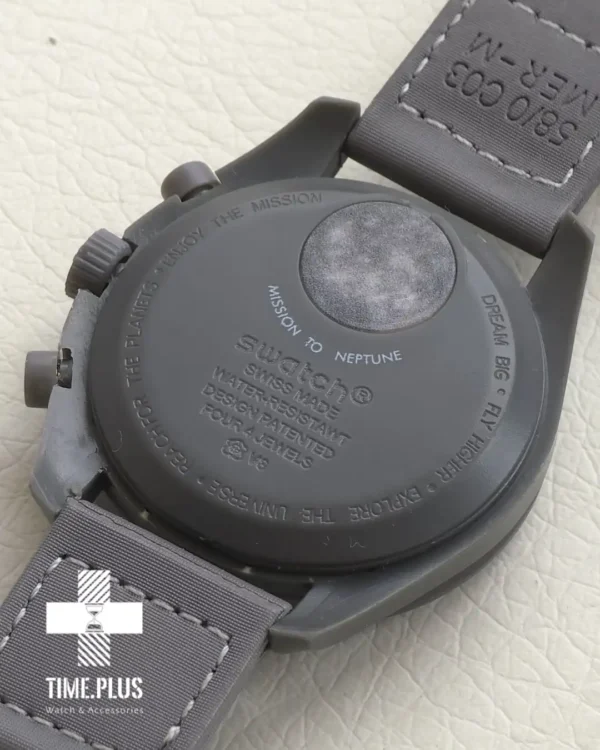 ساعت مچی مردانه امگاسواچ مدل Mission to Mercury طوسی پر رنگ