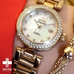 ساعت مچی زنانه امگا رزگلد